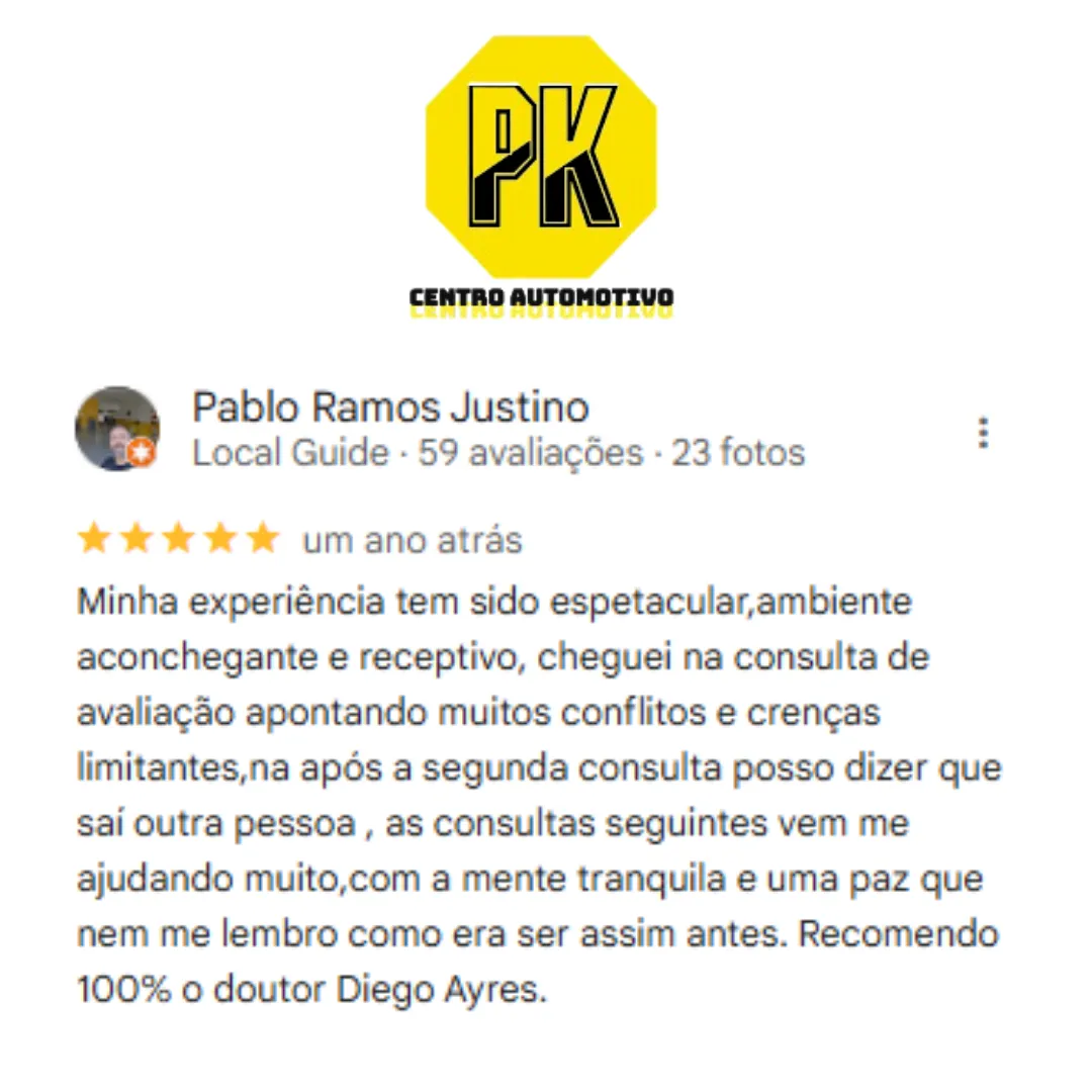 depoimento de paciente